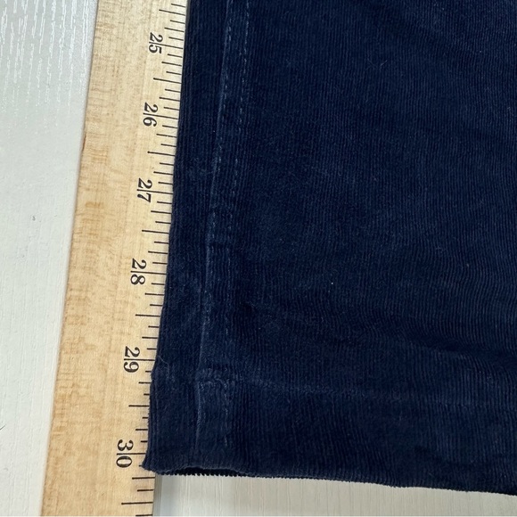 Peter Christian Navy Blue 40x30 Corduroy Drawstring Waist Pants - Picture 4 of 12